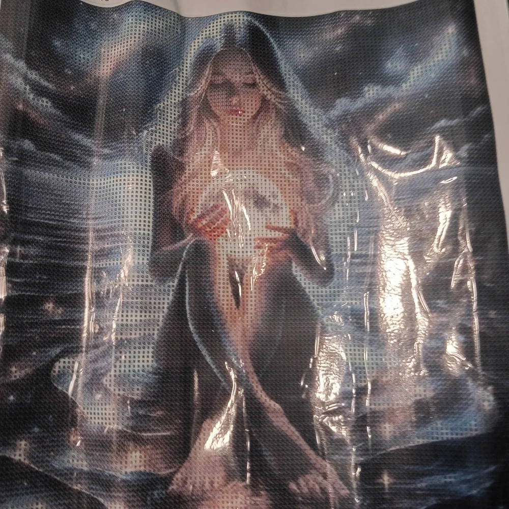 Mystical Woman In Ocean Diamond Painting Kit 40x40